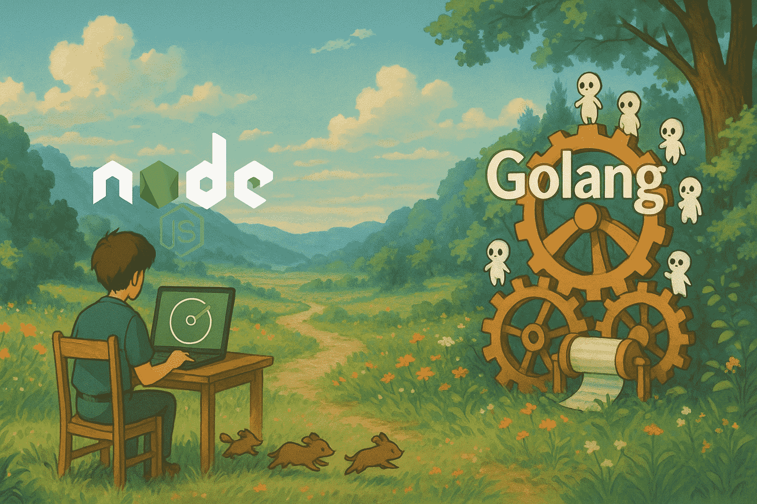 Nodejs-vs-Golang