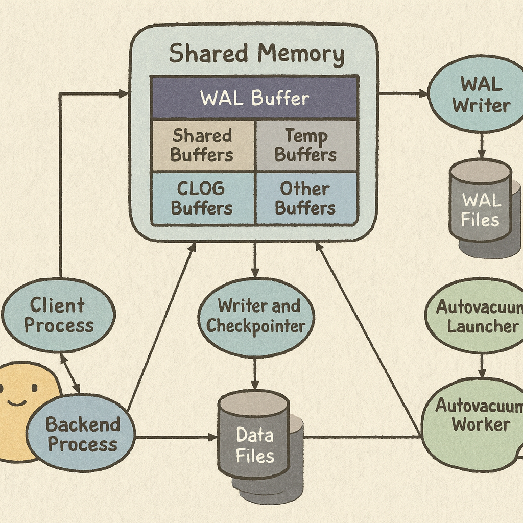 postgresql-logical-architechture