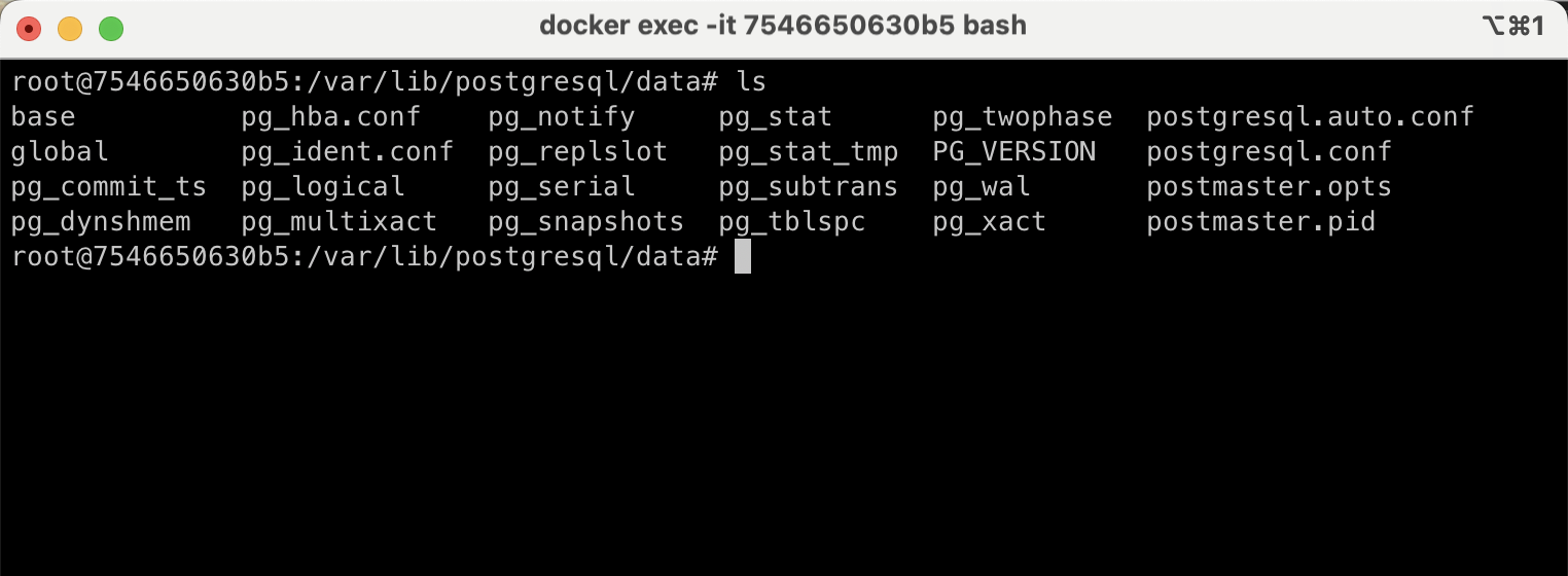 postgresql-physical-architechture
